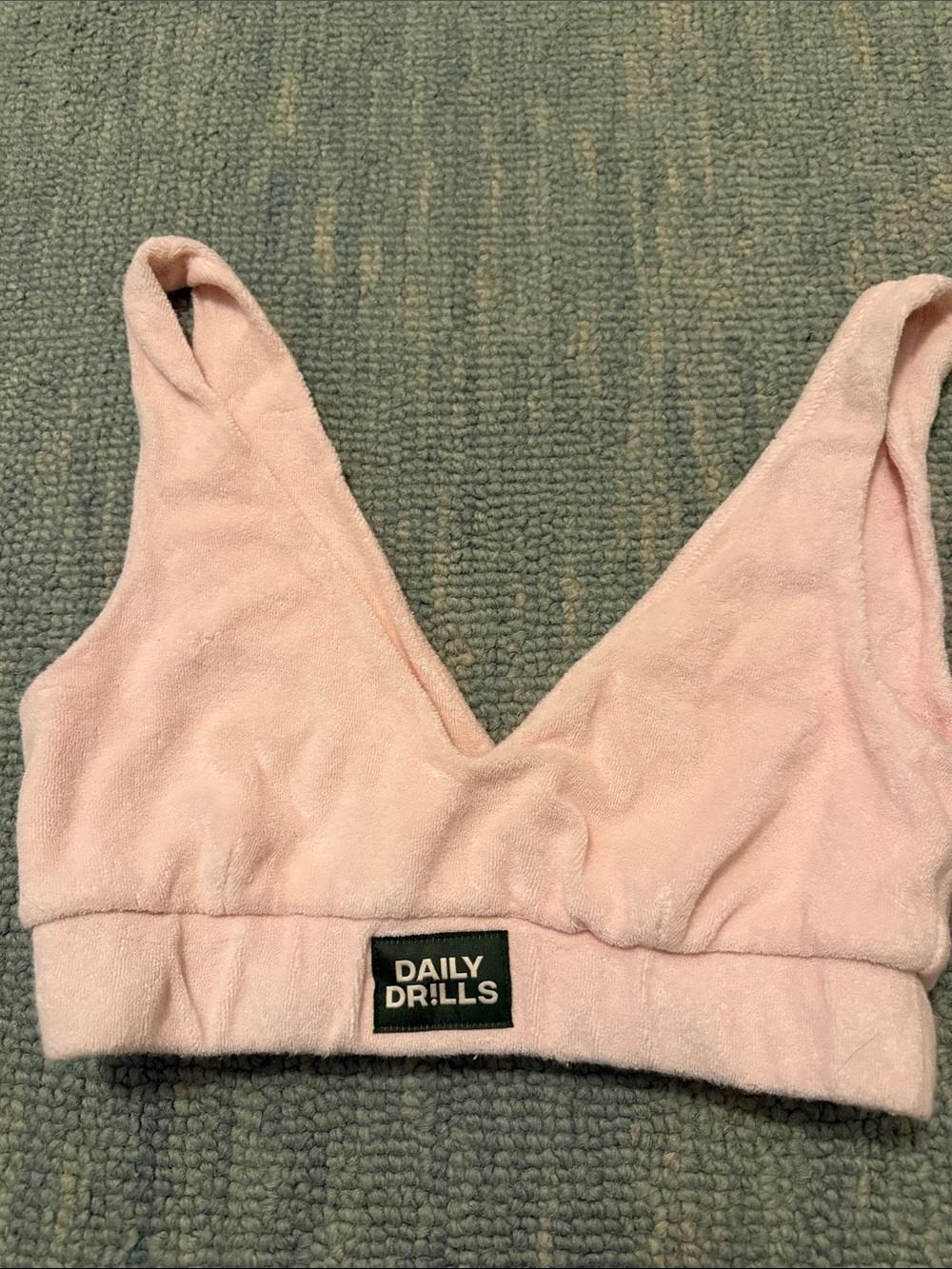 Daily Drills Cupid Terry Bralette